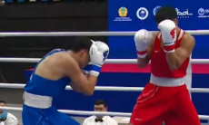 Со счётом 5:0 завершился бой чемпиона Азии по боксу из Казахстана за финал