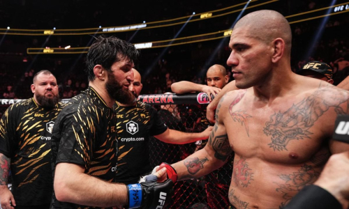 Анкалаев и Перейра провели битву взглядов накануне реванша на UFC 320. Видео