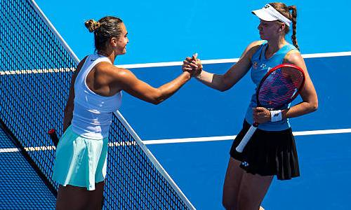 Елена Рыбакина, Арина Соболенко