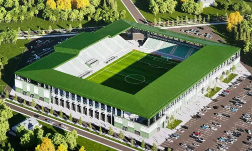 В Казахстане началось строительство футбольного стадиона на 25 тысяч зрителей