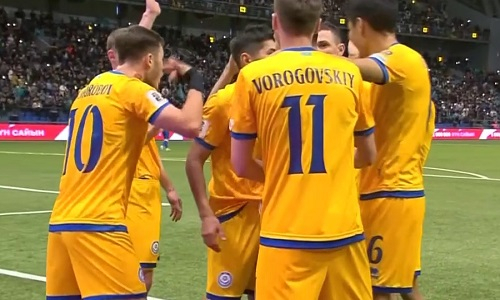 Двумя голами обернулся первый тайм матча Казахстан — Лихтенштейн