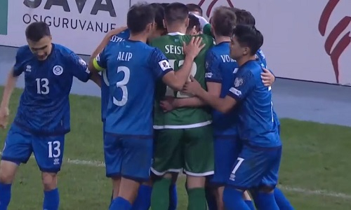 Назван лучший игрок сборной Казахстана в сенсационном матче с Северной Македонией