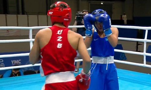 Разгромом завершился бой Казахстан — Узбекистан за медаль Азиады-2025