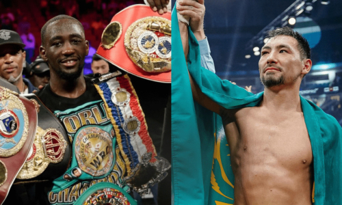 Теренсу Кроуфорду предложили забрать титулы Жанибека Алимханулы