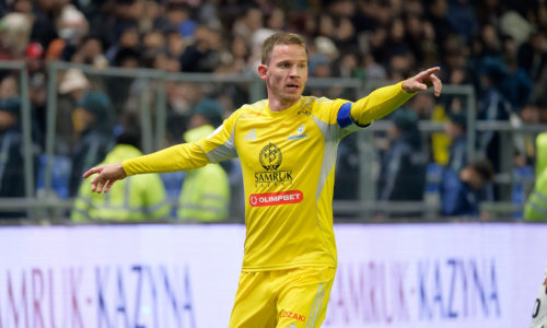 Марин Томасов забил юбилейный гол за «Астану» и вошел в историю