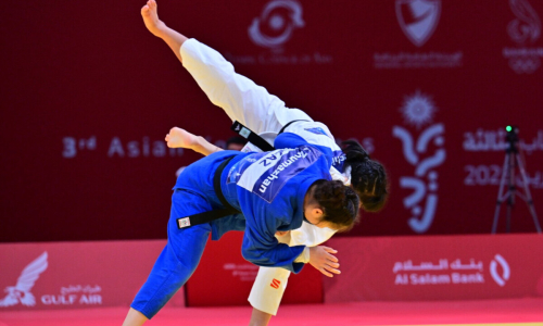 Казахстанская дзюдоистка поднялась на пьедестал Азиатских игр-2025