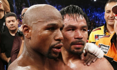 Назван победитель реванша Мэйвезер — Пакьяо