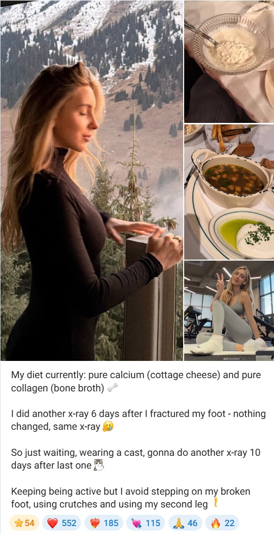 Возлюбленная Павла Дурова шокировала поклонников своей диетой