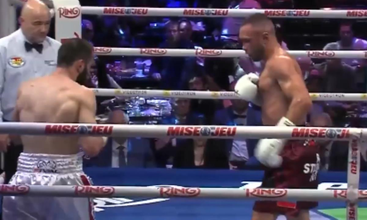 Разгромом после нокдауна обернулся бой экс-чемпиона мира из Казахстана. Видео
