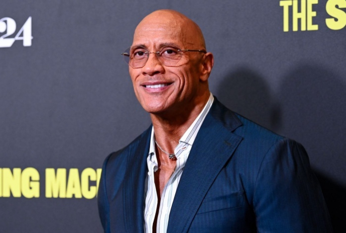 Дуэйн Джонсон пришёл на премьеру с дочерью. Фото