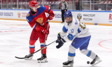 Казахстан всухую проиграл России в матче на международном турнире