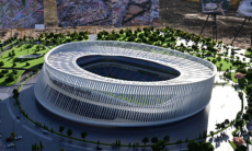 Рекордный футбольный стадион в Алматы предлагают урезать