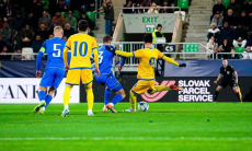 Фоторепортаж с матча отбора на молодежный Евро-2027 Словакия — Казахстан 2:1