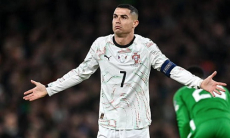 Криштиану Роналду удален в матче отбора ЧМ-2026 по футболу. Видео