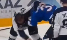 Матч чемпионата Казахстана обернулся жестокой дракой. Видео