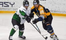 Шесть шайб определили победителя матча чемпионата Казахстана