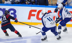 Фоторепортаж с матча КХЛ «Металлург» — «Барыс» 5:2