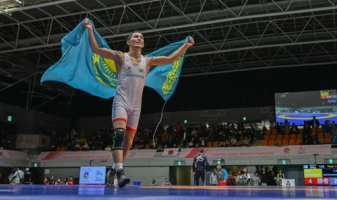 Казахстанский борец стал чемпионом Сурдлимпийских игр в Токио