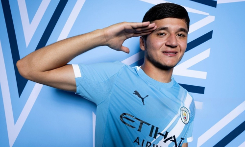 Абдукодир Хусанов узнал путь к успеху в «Манчестер Сити»