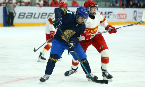 Казахстан уступил Китаю в хоккейном матче
