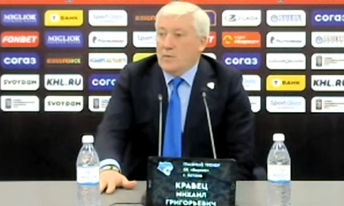 Михаил Кравец объяснил четвертое подряд поражение «Барыса» в КХЛ