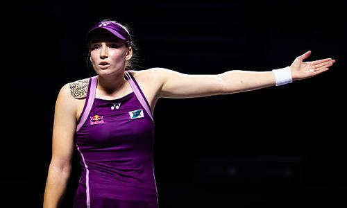 В России «лишили» Елену Рыбакину титула Итогового турнира WTA