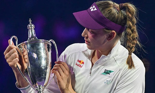 Назван «творец» победы Елены Рыбакиной на Итоговом турнире WTA