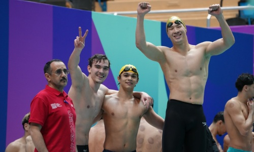 Сборная Казахстана по плаванию стала второй на Играх исламской солидарности