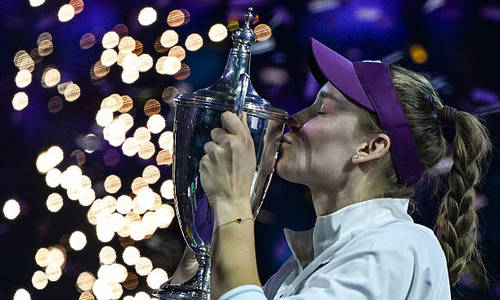 Официально названо место Елены Рыбакиной в мировом рейтинге после триумфа на Итоговом турнире WTA