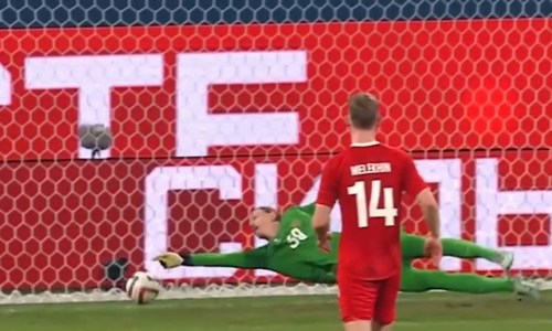 «Валера забивает команде Валеры». Видео курьезного гола в ворота сборной России
