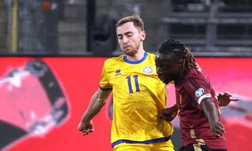 Два гола «зафиксировали» в матче Казахстан — Бельгия