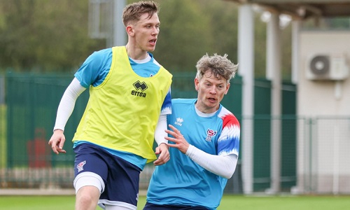 Сенсационная европейская сборная провела тренировку перед матчем с Казахстаном