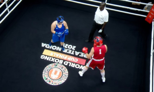 Разгромом обернулся бой Казахстан — Узбекистан за финал Кубка мира по боксу