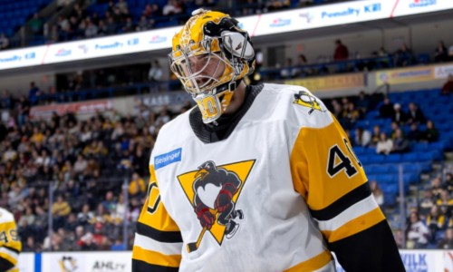 Казахстанский вратарь отразил 29 бросков и отстоял «сухарь» в США