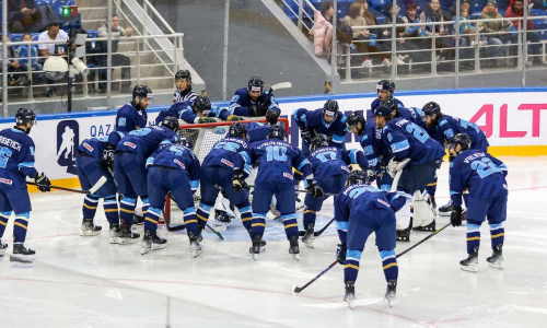 Сборная Казахстана назвала состав на стартовый матч чемпионата Азии-2025 по хоккею