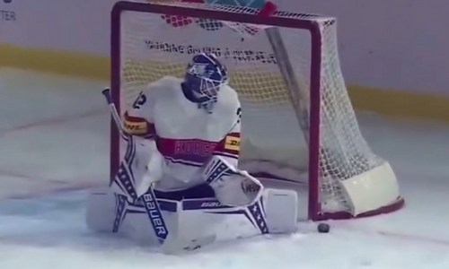 Сборная Казахстана забросила первую шайбу на чемпионате Азии-2025 по хоккею. Видео