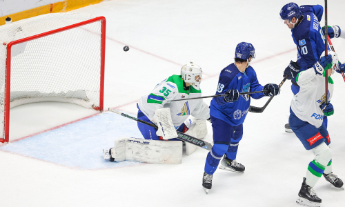 Видео домашнего камбэка «Барыса» в матче против «Салавата Юлаева» в КХЛ