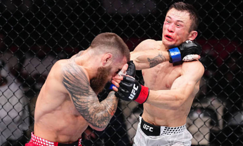 В России жестко отреагировали на бой казахстанца против Топурии в UFC