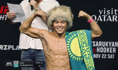 UFC заговорил на казахском после триумфа Асу Алмабаева