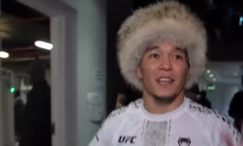 Опубликовано видео эмоций Асу Алмабаева и Шавката Рахмонова после яркой победы в UFC