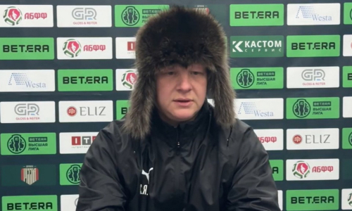 Наставник европейского клуба из Казахстана исполнил необычный перформанс после победы