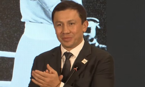 Геннадий Головкин выступил с речью после избрания президентом World Boxing