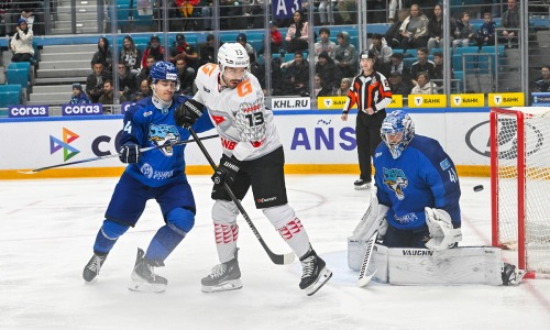 Видеообзор матча «Барыс» — «Авангард» с семью шайбами в КХЛ
