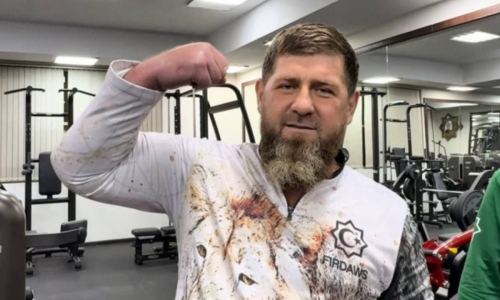 Рамзан Кадыров сцепился с легендой UFC. Видео