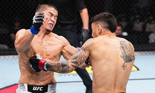 Асу Алмабаев получил травму в победном бою UFC и рассказал подробности