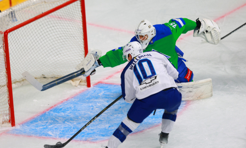 Видео шайб матча КХЛ «Салават Юлаев» — «Барыс» 7:4