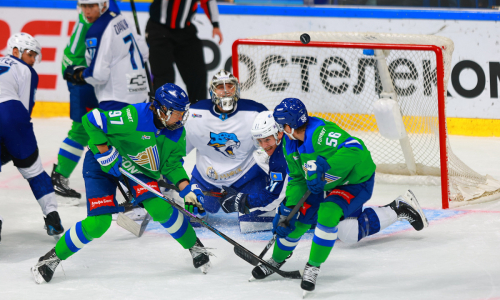Видеообзор драматичного матча «Барыса» с камбэком и одиннадцатью шайбами в КХЛ