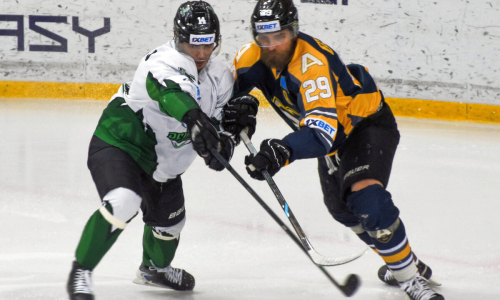 Шесть шайб определили победителя матча чемпионата Казахстана