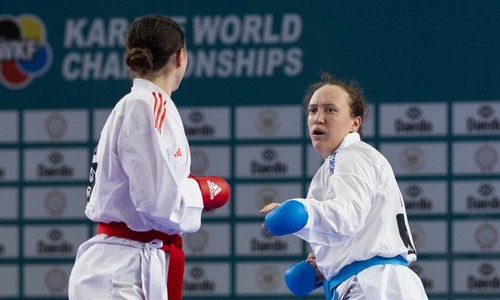 Три казахстанские каратистки вышли в четвертьфинал чемпионата мира