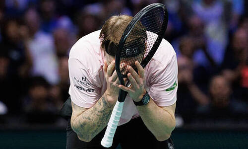 Сенсацией завершился матч Александра Бублика на турнире в России